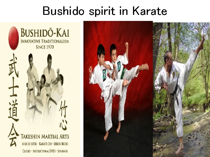 Bushido spirit in Karate 