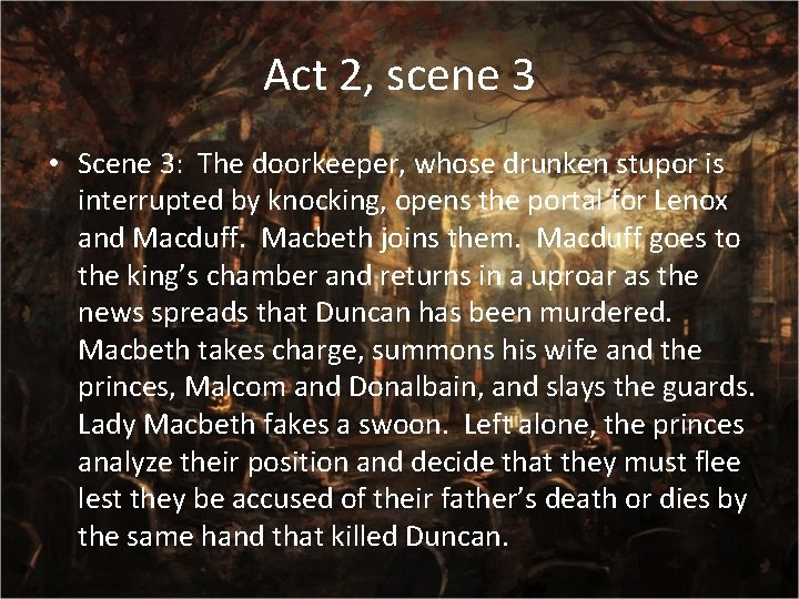 Act 2, scene 3 • Scene 3: The doorkeeper, whose drunken stupor is interrupted