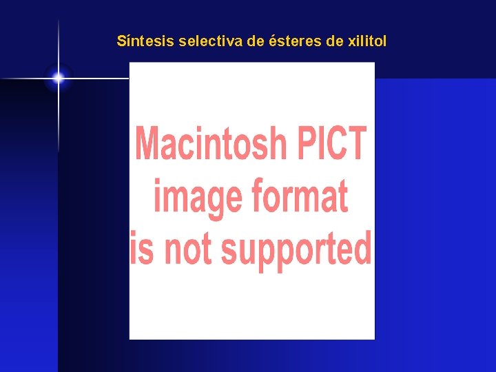 Síntesis selectiva de ésteres de xilitol 