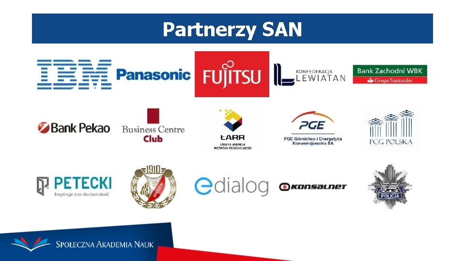 Partnerzy SAN 