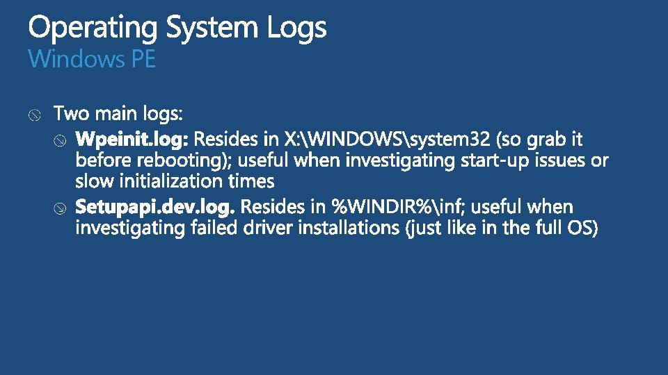 Windows PE  Windows PE