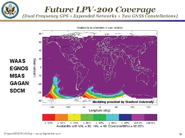 Future LPV-200 Coverage (Dual Frequency GPS + Expanded Networks + Two GNSS Constellations) WAAS