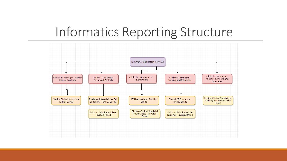 Informatics Reporting Structure 