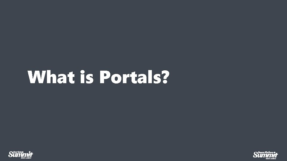 What is Portals? 