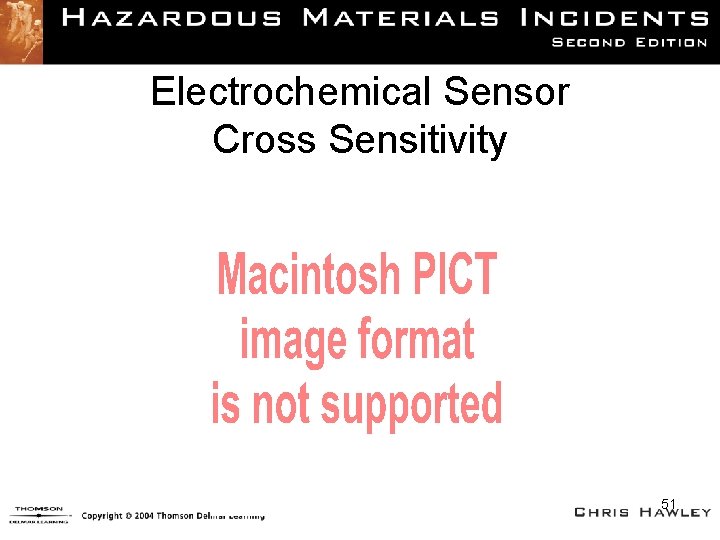 Electrochemical Sensor Cross Sensitivity 51 