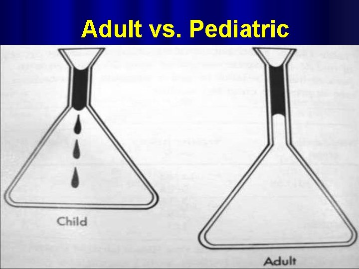 Adult vs. Pediatric 