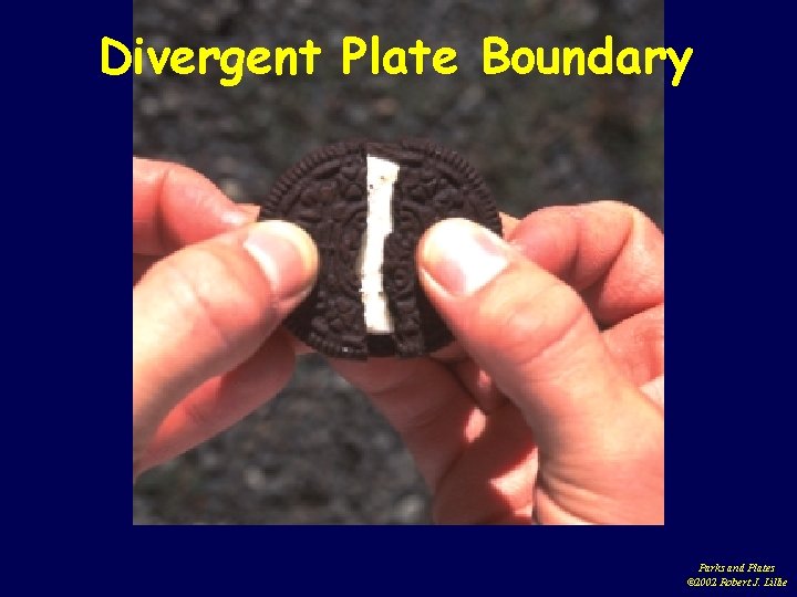 Divergent Plate Boundary Parks and Plates © 2002 Robert J. Lillie Divergent Plate Boundary Parks and Plates © 2002 Robert J. Lillie