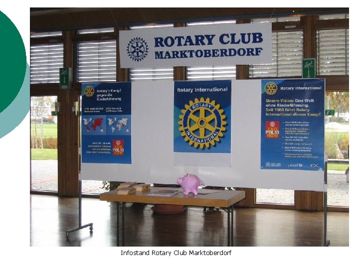 Infostand Rotary Club Marktoberdorf 