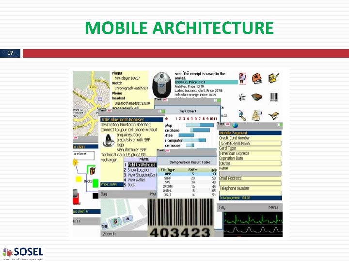 MOBILE ARCHITECTURE 17 MOBILE ARCHITECTURE 17