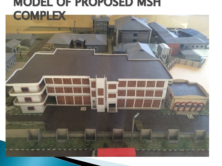 MODEL OF PROPOSED MSH COMPLEX 