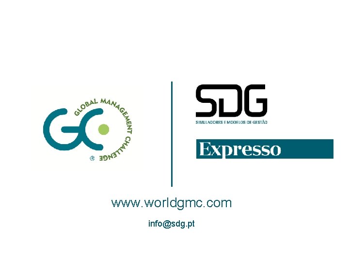 www. worldgmc. com info@sdg. pt 