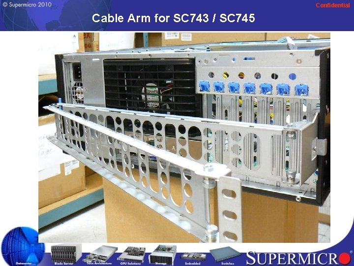 Confidential Cable Arm for SC 743 / SC 745 