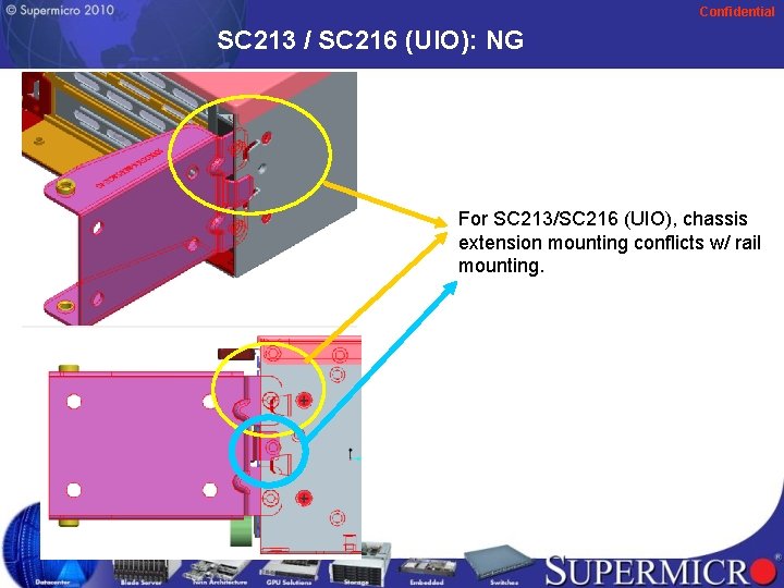 Confidential SC 213 / SC 216 (UIO): NG For SC 213/SC 216 (UIO), chassis