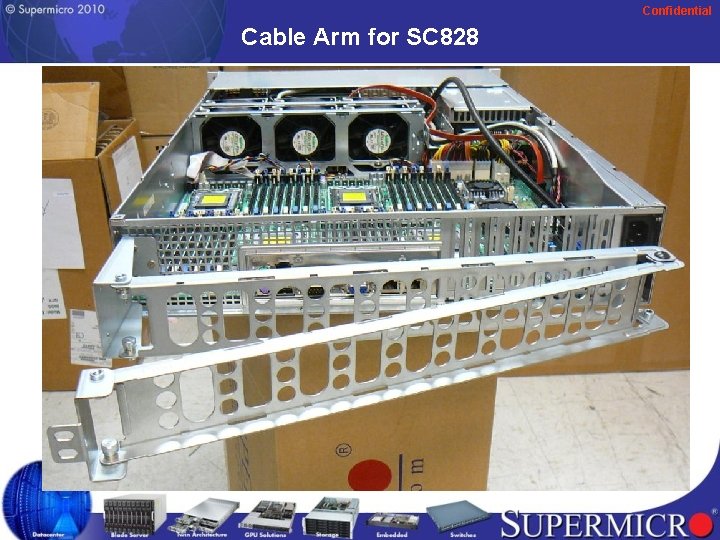 Confidential Cable Arm for SC 828 