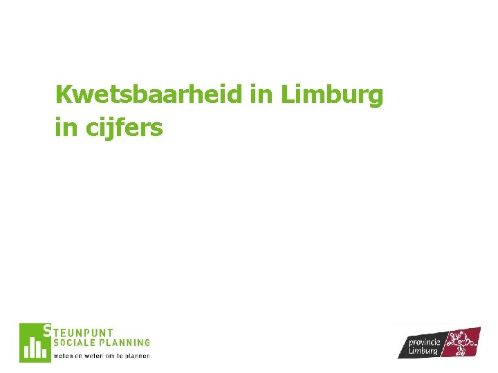 Kwetsbaarheid in Limburg in cijfers 