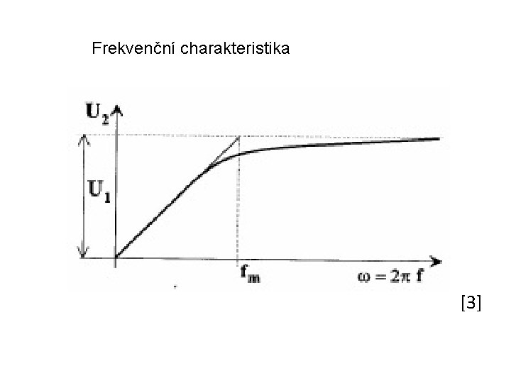Frekvenční charakteristika [3] 
