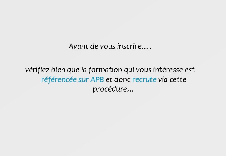 Avant de vous inscrire…. vérifiez bien que la formation qui vous intéresse est référencée