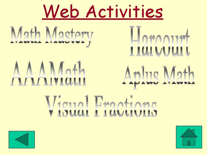 Web Activities 