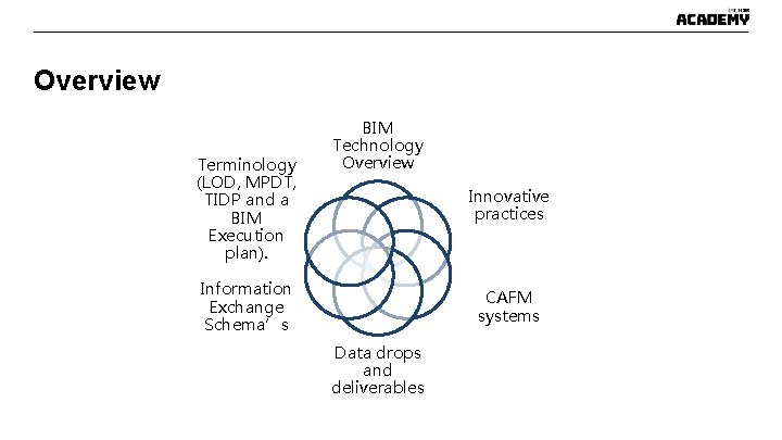 Overview Terminology (LOD, MPDT, TIDP and a BIM Execution plan). BIM Technology Overview Innovative Overview Terminology (LOD, MPDT, TIDP and a BIM Execution plan). BIM Technology Overview Innovative