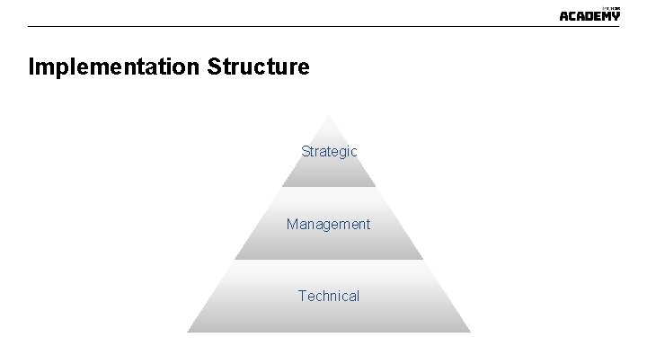 Implementation Structure Strategic Management Technical Implementation Structure Strategic Management Technical