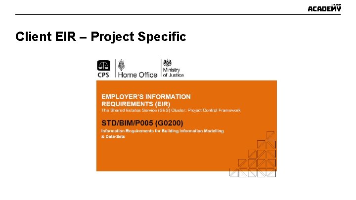 Client EIR – Project Specific Client EIR – Project Specific