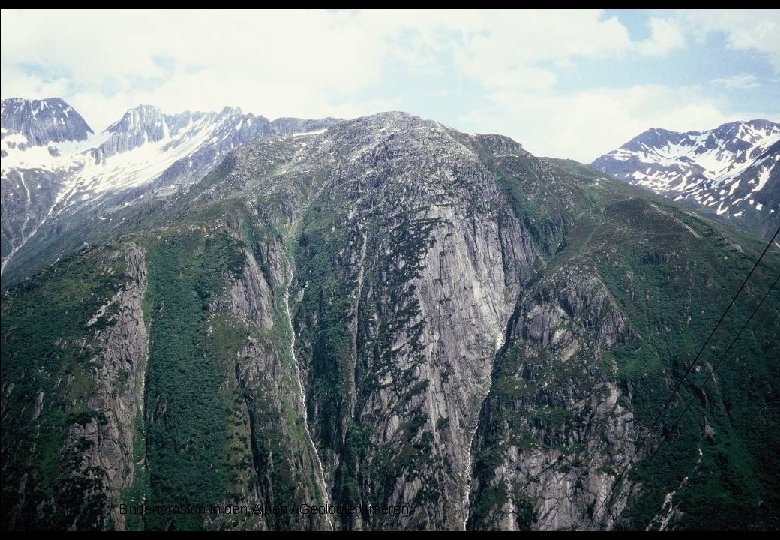 Bodenerosion in den Alpen / Geologie Urseren 