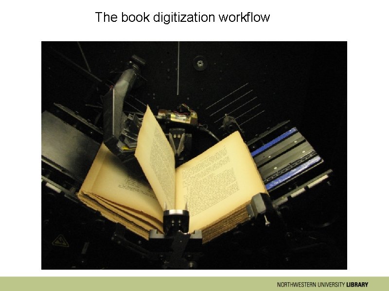 The book digitization workflow 