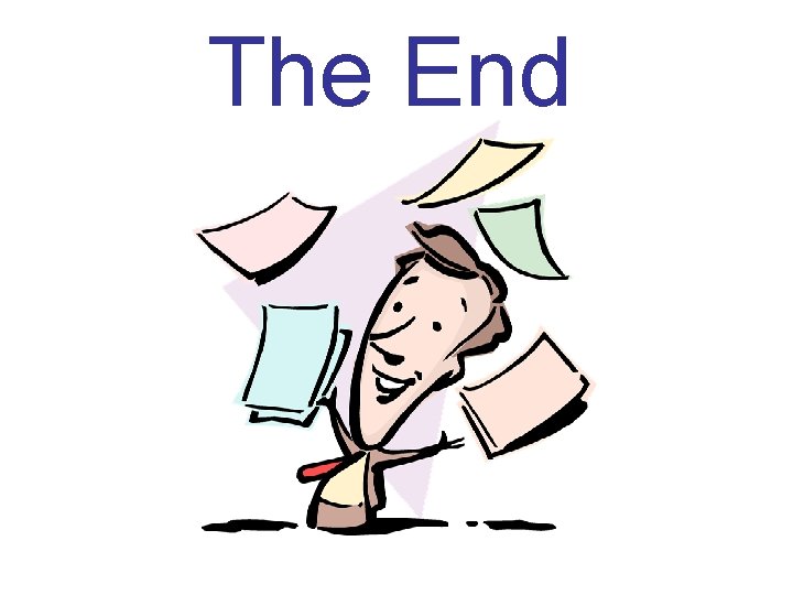 The End 