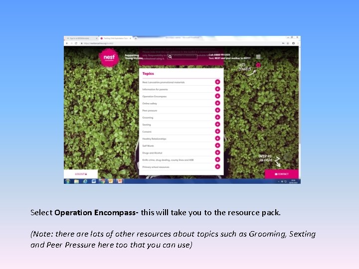 Select Operation Encompass- this will take you to the resource pack. (Note: there are Select Operation Encompass- this will take you to the resource pack. (Note: there are