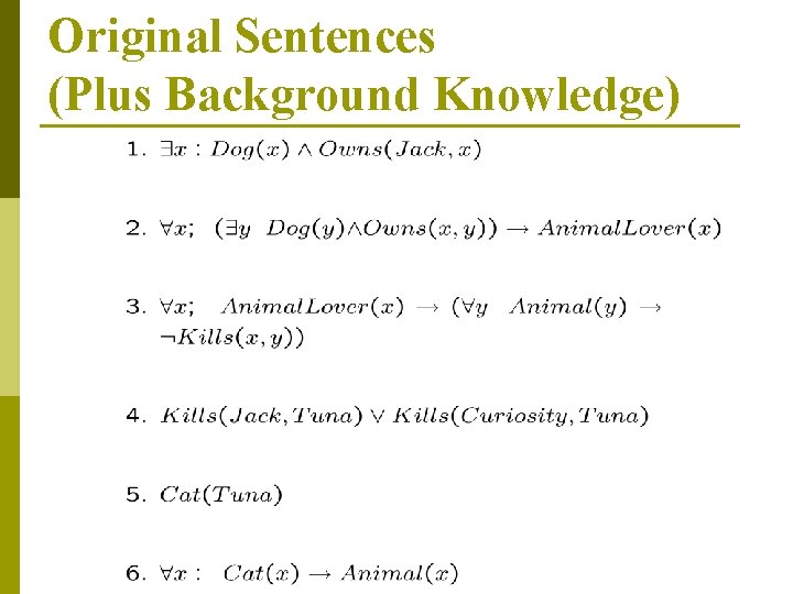 Original Sentences (Plus Background Knowledge) Original Sentences (Plus Background Knowledge)