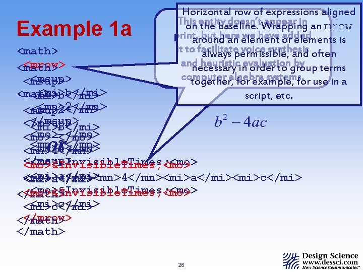 Example 1 a Horizontal row of expressions aligned This doesn’t. Wrapping appear in an