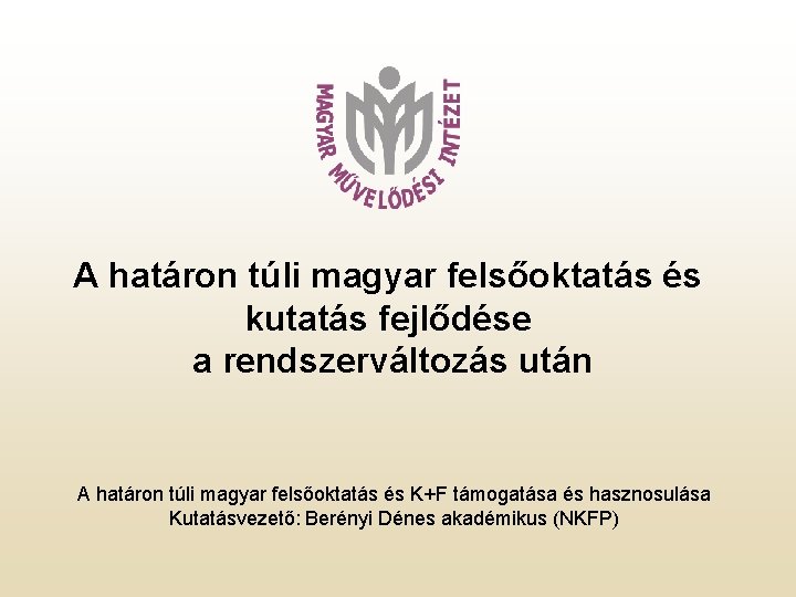 kutatási ezermester