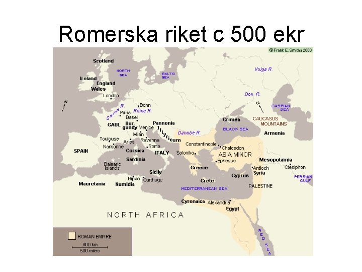 Romerska riket c 500 ekr 