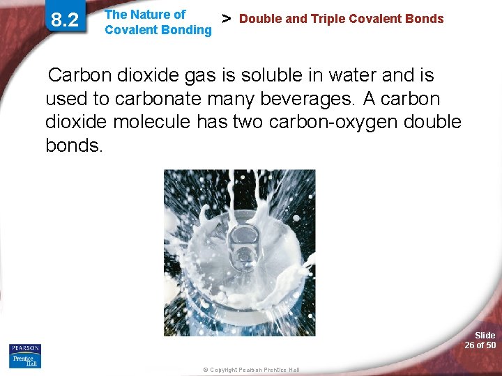 8. 2 The Nature of Covalent Bonding > Double and Triple Covalent Bonds Carbon 8. 2 The Nature of Covalent Bonding > Double and Triple Covalent Bonds Carbon