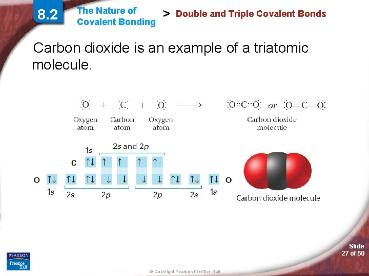 8. 2 The Nature of Covalent Bonding > Double and Triple Covalent Bonds Carbon