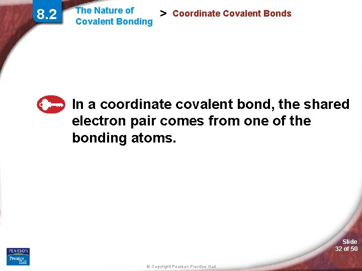 8. 2 The Nature of Covalent Bonding > Coordinate Covalent Bonds In a coordinate 8. 2 The Nature of Covalent Bonding > Coordinate Covalent Bonds In a coordinate