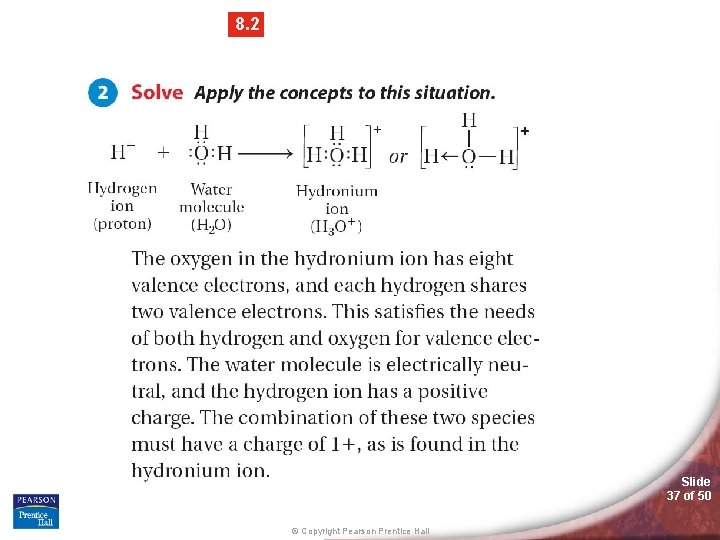 8. 2 Section Assessment Slide 37 of 50 © Copyright Pearson Prentice Hall 