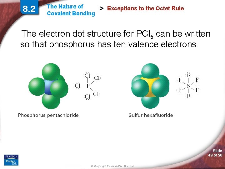 8. 2 The Nature of Covalent Bonding > Exceptions to the Octet Rule The
