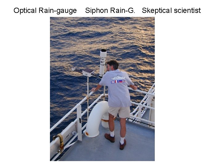 Optical Rain-gauge Siphon Rain-G. Skeptical scientist 