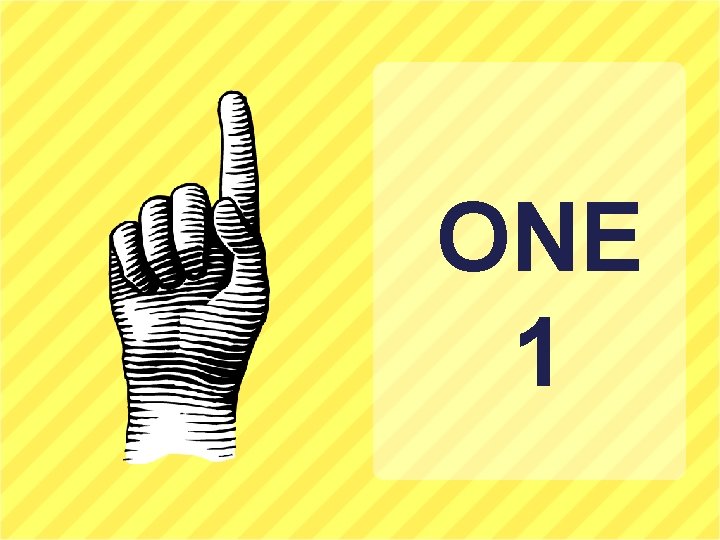 ONE 1 