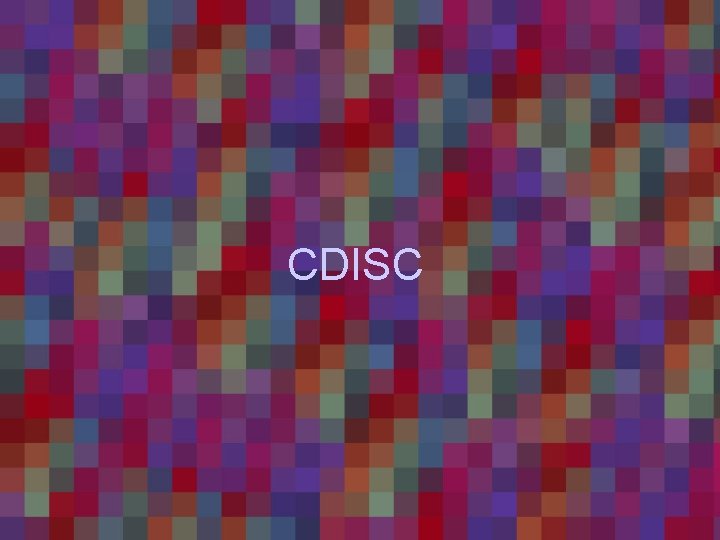 CDISC 