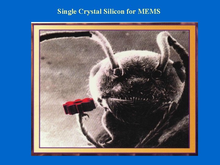 Single Crystal Silicon for MEMS 
