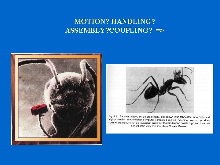 MOTION? HANDLING? ASSEMBLY? COUPLING? => 