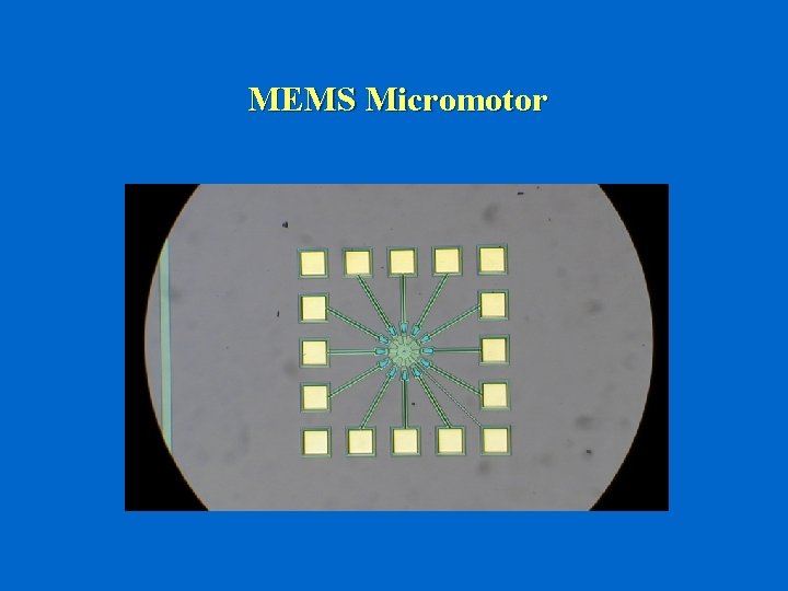 MEMS Micromotor 