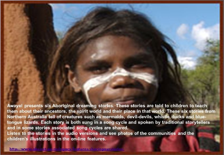 http: //www. abc. net. au/rn/legacy/features/sharingourstories/ 