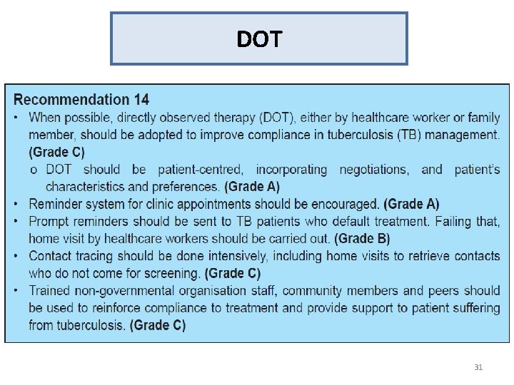 DOT 31 