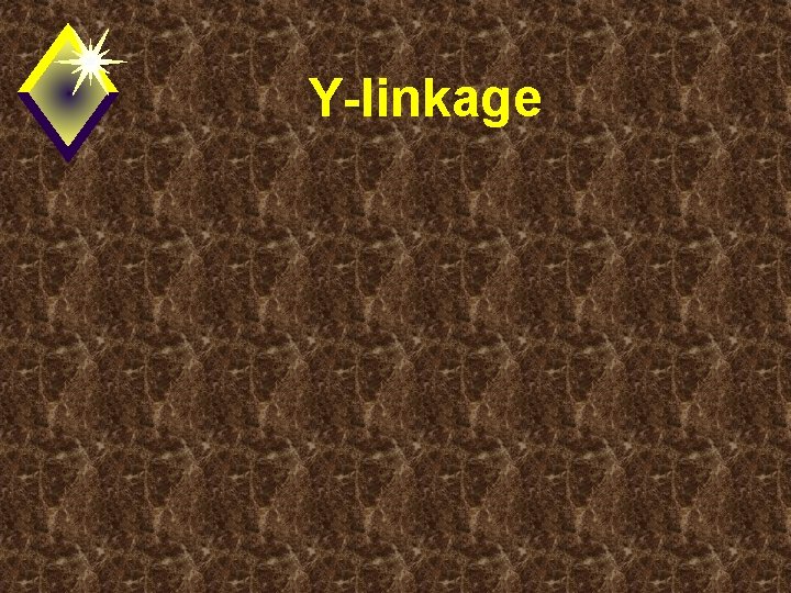 Y-linkage 