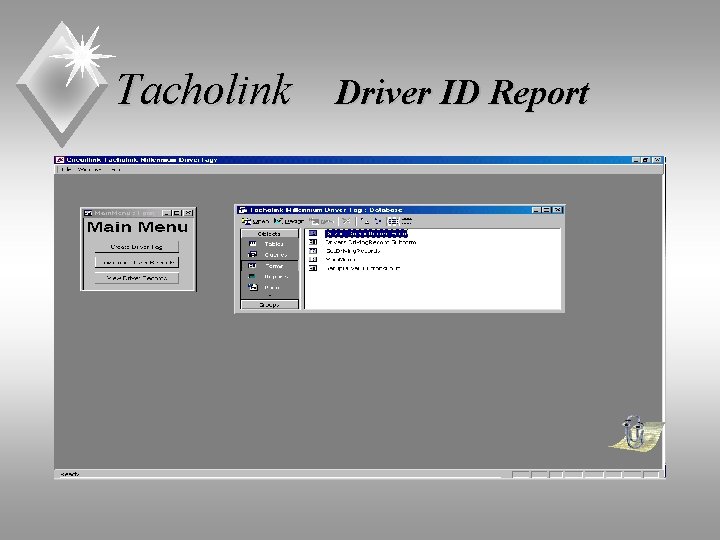 Tacholink Driver ID Report 