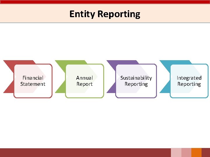 Entity Reporting Financial Statement Annual Report Sustainability Reporting Integrated Reporting 