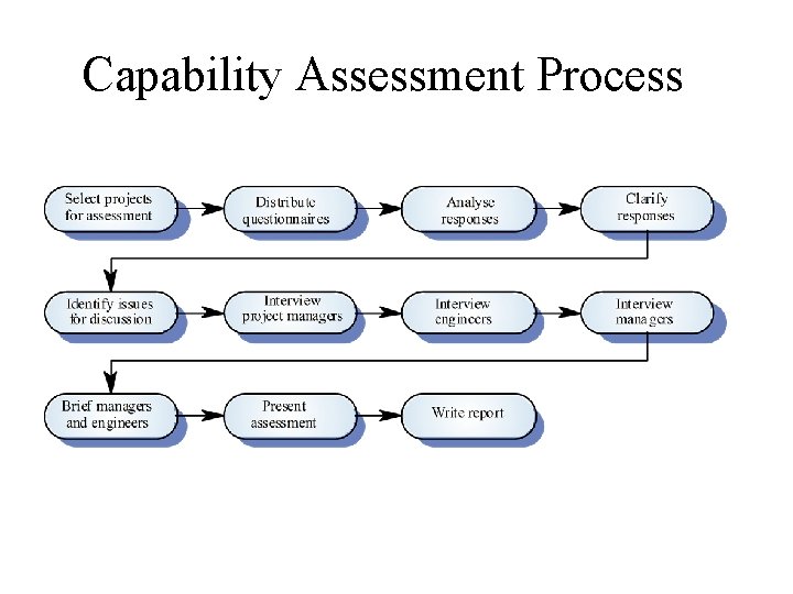 Capability Assessment Process 